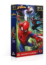 Quebra Cabeça 100 Peças Spider Man Homem Aranha Marvel