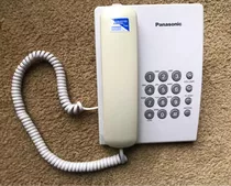 Teléfono Fijo Panasonic Blanco Modelo Kx Ts 500 Ag