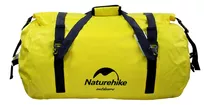 Bolso Duffle Dry Impermeable Naturehike Amarillo 90litros Diseño De La Tela Liso