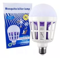 Foco Led Y Lampara Uv - 2en1 - Mata Moscos Y Zancudos Dengue