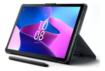 Tablet Lenovo Tab M10 Plus G3 4gb 128gb Funda + Pen Gris Color Storm Gray