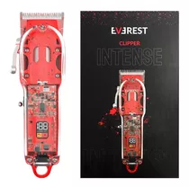 Maquina Cortadora Clipper Intense Roja Everest Linea Cristal