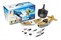 Avião Planador Controle Remoto 4ch A250 Brave Fighter