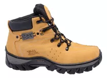 Bota Caterpillar Couro Coturno Adventure Trilha 