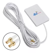 Antena Dual 28dbi Direccional 4g Huawei Zte Conector Ts9