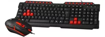 Teclado E Mouse Gamer Com Led Com Fio Usb Abnt2 C3tech Gk-20