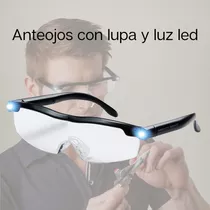 Anteojos Con Lupa Y Luz Led