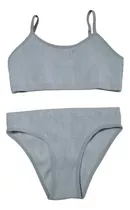 Conjunto De Ropa Interior Lefties España.gris Claro