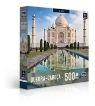 Quebra-cabeça Puzzle 500pç Maravilhas Do Mundo Taj Mahal