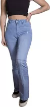 Jeans Mujer Pata Elefante Levanta Cola 