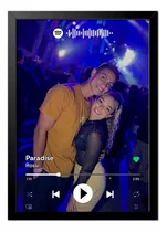 Porta Retrato Interativo Música Spotify A5