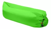 Sofá Tumbona Sillón Inflable 200cm X 90cm Color Verde - Ps
