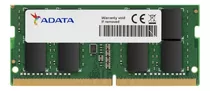 Memoria Ram Premier Color Verde 16gb 1 Adata Ad4s266616g19-sgn