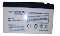 Bateria Gel Recargable. Keypower 12v 7ah.