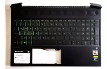 Teclado Y Reposamanos Hp Pavilion Gaming 15 L72597-b31