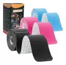 Kinesiology Tape Pro Athletic Sports (3 Rollos, 60 Tiras Pre