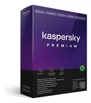 Kaspersky Premium, 5 Dispositivos, 1 Ano - Formato Box