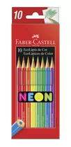 Lápices De Color Faber-castell X10 Colores Neón