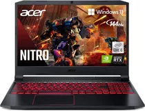 Notebook I5 Gamer Acer An515-55-51pa 8gb 1tb 3050ti  W10 Sdi