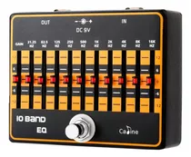 Efecto Ecualizador Gráfico Caline Guitar Eq Pedal Eq De 10 B