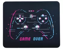 Mouse Pad Retangular Classic Game Over 3d Em Neoprene Reliza