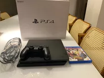 Playstation 4 Slim 1tb - Preto + Jogo Naruto