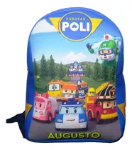 Mochila Infantil Personalizada Robocar Poli