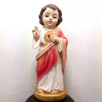 Imagen Religiosa - Sagrado Corazón De Jesus Aniñado 11cm