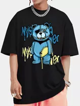 Remeras Estampadas Hombre De Moda De Vestir Remera De Oso I