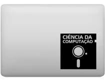 Adesivo Para Notebook Ciência Da Computação Curso