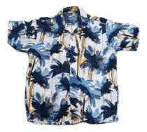 Camisa Hawaiana Hombre Tela Fibrana Talle 48-50-52