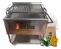 Caja China Grande Full Acero Inoxidable Grill Shop