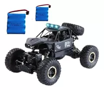 Carrinho Rock Crawler Rc 4x4 Off Road 1:16 + Bateria Reserva