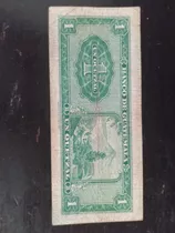 Billete De A 1 Quetzal Del Año 1961