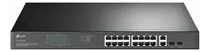 Switch No Administrable Tp-link Tl-sg1218mp - Negro, 16 Puer