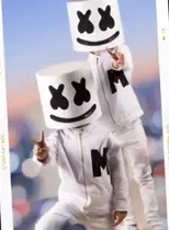 Fantasia Dj Marshmello. Só O Capacete. Cabeça Dj Marshmello!