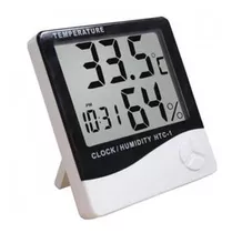 Termometro Higrometro Medidor Ambiental Humedad Temper Htc-1