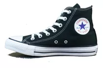 Botita Convers Lona Chuck Taylor Negro Unisex Deprofan 