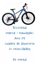 Bicicleta Kawasaki Aro 29