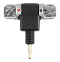 Mini Microfono Stereo Jack 3.5 Mm Para Celular Profesional ®