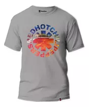 Camiseta Rock Red Hot Chilli Peppers Californication Logo