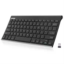 Teclado Inalámbrico Arteck 2.4g Teclado Ultradepara Lgado Pa