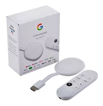 Chromecast With Google Tv De Voz 4.ª Generación 4k 8gb Snow Con 2gb De Memoria Ram