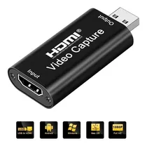 Capturador De Video Hdmi A Usb Pc Laptop Full Hd Fhd 1080p