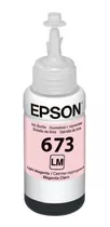 Refil Tinta Epson Original 673 Magenta Claro 