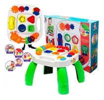 Mesa Didática Infantil Play Time Para Bebê Mesinha Educativa