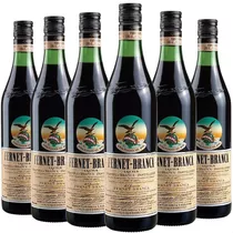 Fernet Branca 750ml Botella Bebidas Pack Caja X6 01almacen 