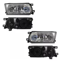 2 Faros Cromado Ojo Azul Dfzp Tsuru Iii 2013 2014 2015 2016