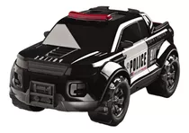 Carrinho Pick-up Force Polícia Giroflex 40cm Original Roma 