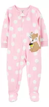 Pijama Carters De 1 Pieza De Micropolar Con Pie Ardilla Ub